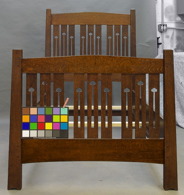 Arts and Crafts Twin bed